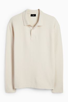 Polo - regular fit - texturat