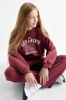 Sacramento - set - felpa e pantaloni sportivi - 2 pezzi