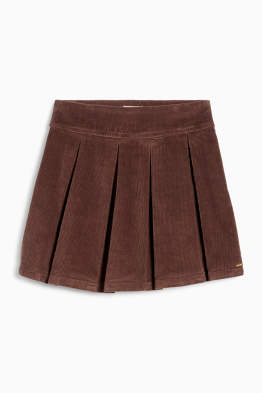 Corduroy rok