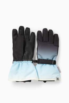 Ski-Handschuhe - wasserdicht - gemustert