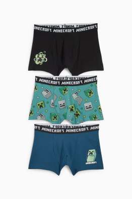 Multipack 3er - Minecraft - Boxershorts