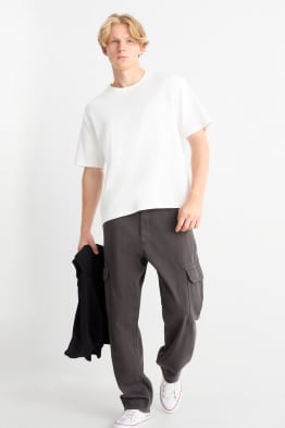 Pantalon cargo - relaxed fit