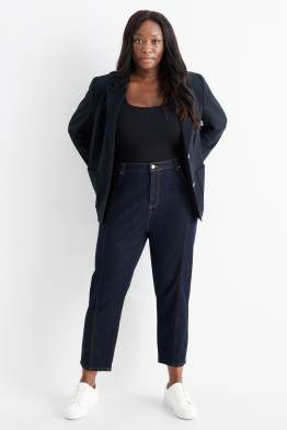Mom Jeans - High Waist - LYCRA®