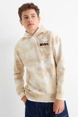 Skater - Hoodie - gemustert