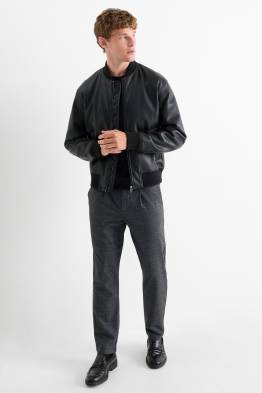 Chino - tapered fit - geruit