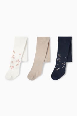 Set van 3 - bloemetjes - babymaillot