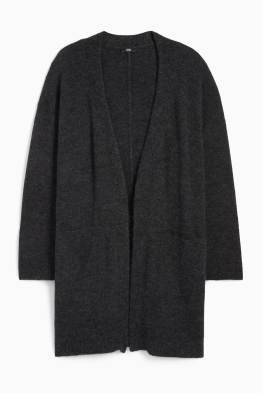 Lange Strickjacke