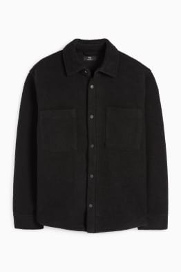 Giacca a camicia - relaxed fit - collo all'italiana