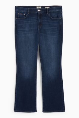 Bootcut jeans - mid waist