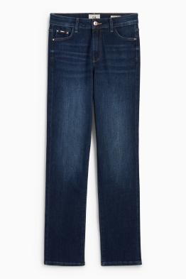 Straight Jeans - Mid Waist - LYCRA®