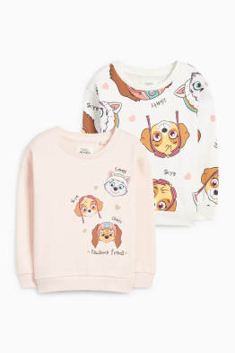 Multipack 2er - PAW Patrol - Skye, Everest - Sweatshirt