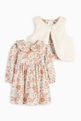 Floral - baby outfit - 2 piece
