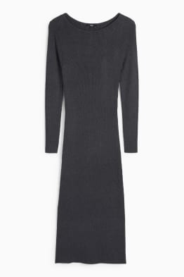 Bodycon šaty - žebrované