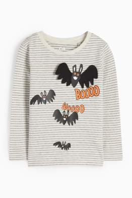 Vleermuis - longsleeve - gestreept