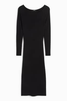 Bodycon Kleid - gerippt