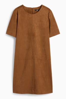 Vestido de línea evasé - antelina