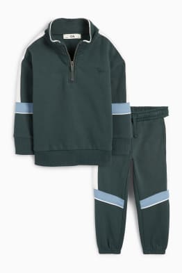 Dinozaur - komplet - bluza i spodnie dresowe - 2 części