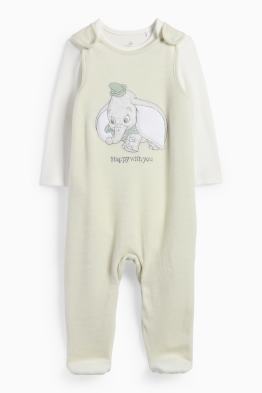 Dumbo - Strampler-Set - 2 teilig - gerippt