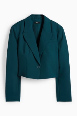 Crop Blazer - Regular Fit