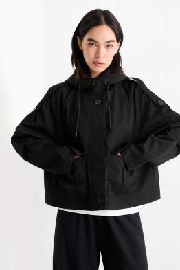 Korte trenchcoat