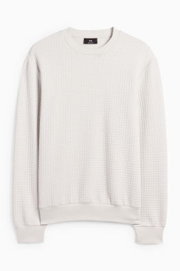 Sweatshirt - strukturiert