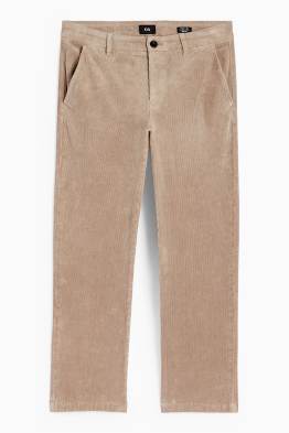 Corduroy chinos - regular fit