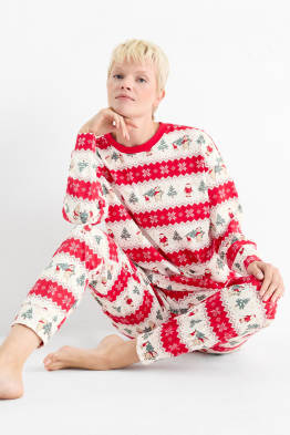 Mini Me - pijama navideño para mujer - estampado