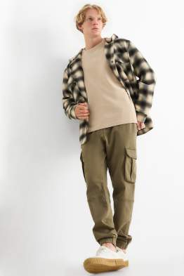 Pantaloni cargo - tapered fit - LYCRA®