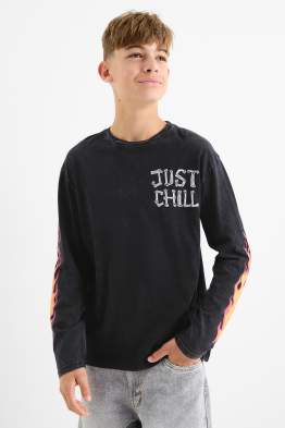 Vlammen - longsleeve