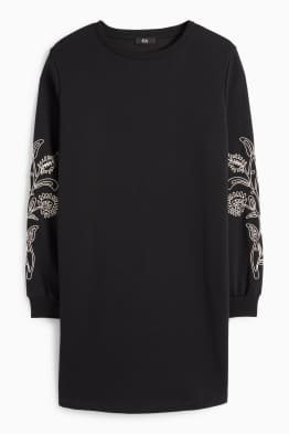 Vestito in felpa - straight fit