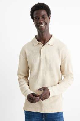 Polo - regular fit - texturat