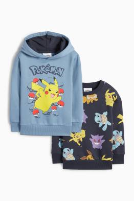 Multipack 2er - Pokémon - Hoodie und Sweatshirt