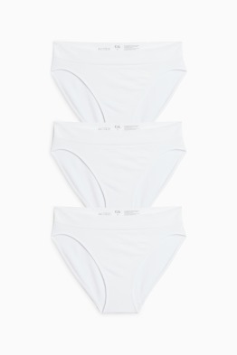 Multipack 3 perechi - chiloți - fără cusături