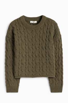 Pullover - Zopfmuster