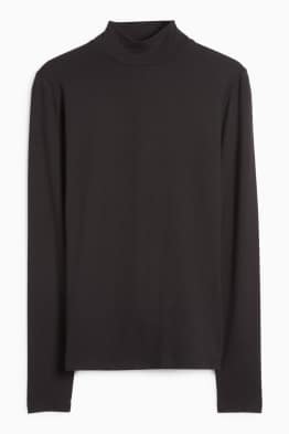 Tricou cu mânecă lungă basic - regular fit