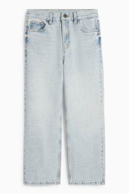 Loose fit jeans - extra-wide waistband