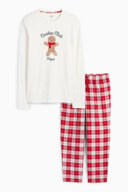 Mini Me - pijama nadalenc d’home amb pantalons de franel·la