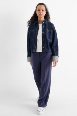 Pantalon - low waist - wide leg