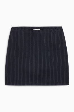 Skort - krijtstrepen