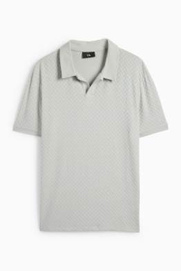 Polo - regular fit - con textura