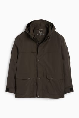 Giacca con cappuccio - foderata - impermeabile