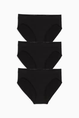 Multipack of 3 - briefs - seamless