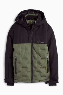 Veste de ski à capuche - finition déperlante