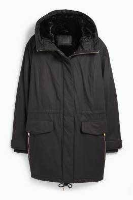 Parka z kapturem - zima