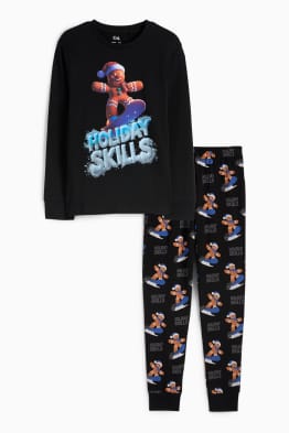 Hombre de pan de especias - pijama navideño - 2 prendas