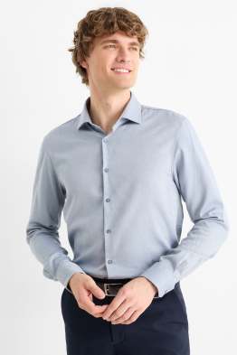 Businesshemd - Regular Fit - Cutaway - bügelleicht