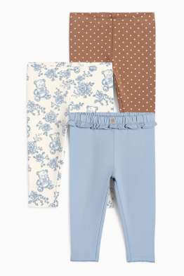 Set van 3 - teddybeer - babylegging