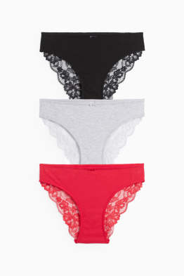 Confezione da 3 - slip