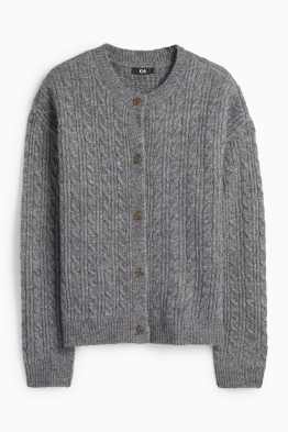 Gebreid vest - kabelpatroon