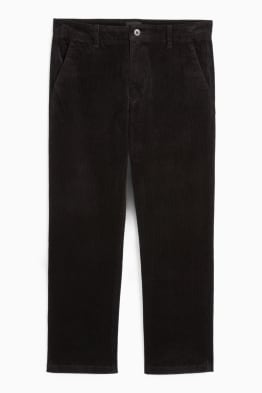 Pantaloni chino in velluto - regular fit